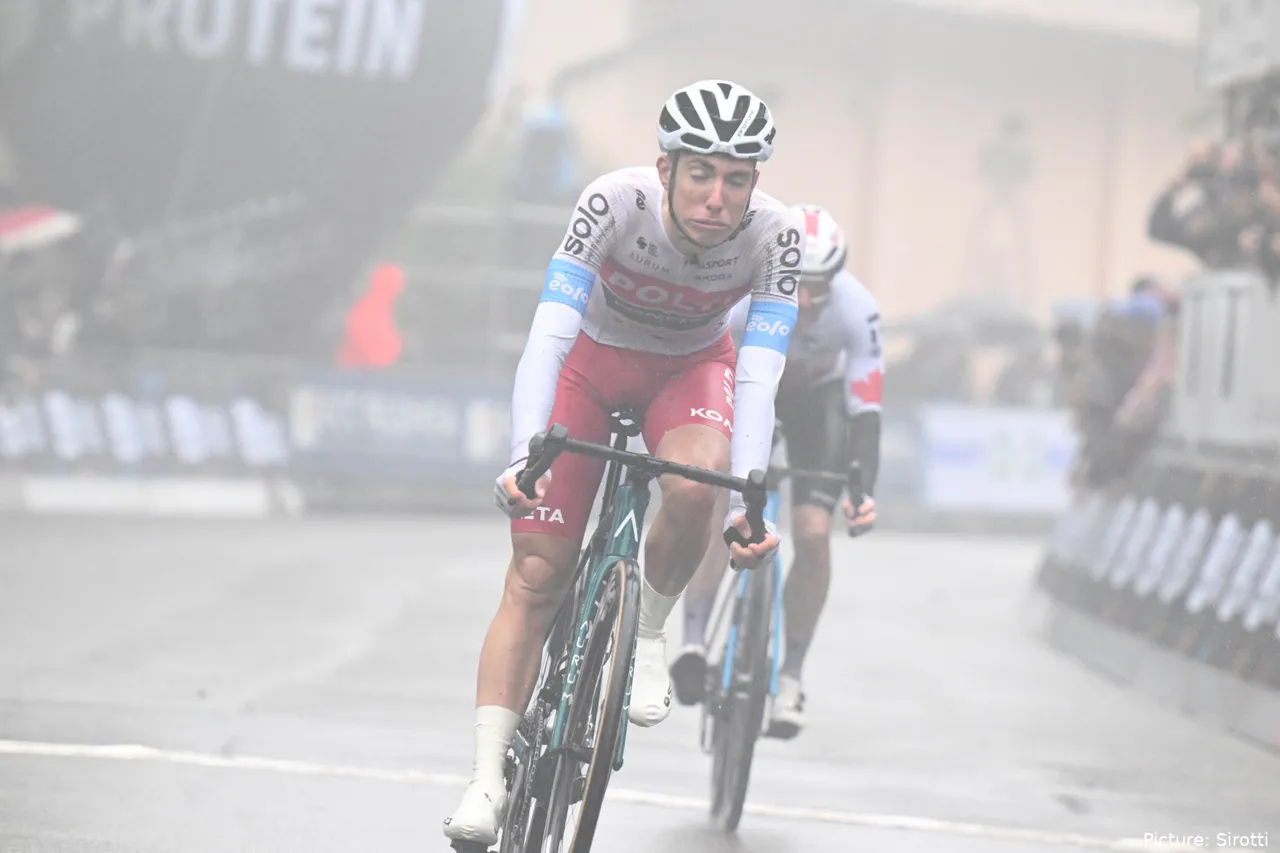 Davide Piganzoli es una de las mayores promesas del ciclismo italiano