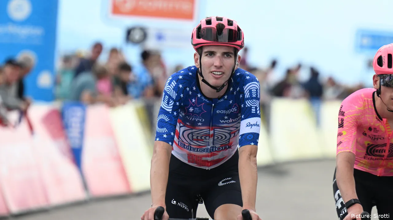 Sean Quinn fue el corredor más combativo de la 3ª etapa de la Vuelta a España 2025