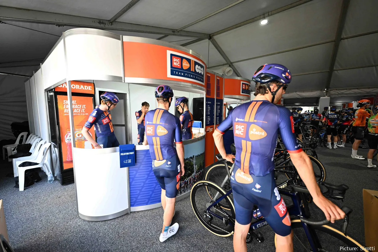 El Team Picnic luchó en el TDF con Tobias Lund Andresen