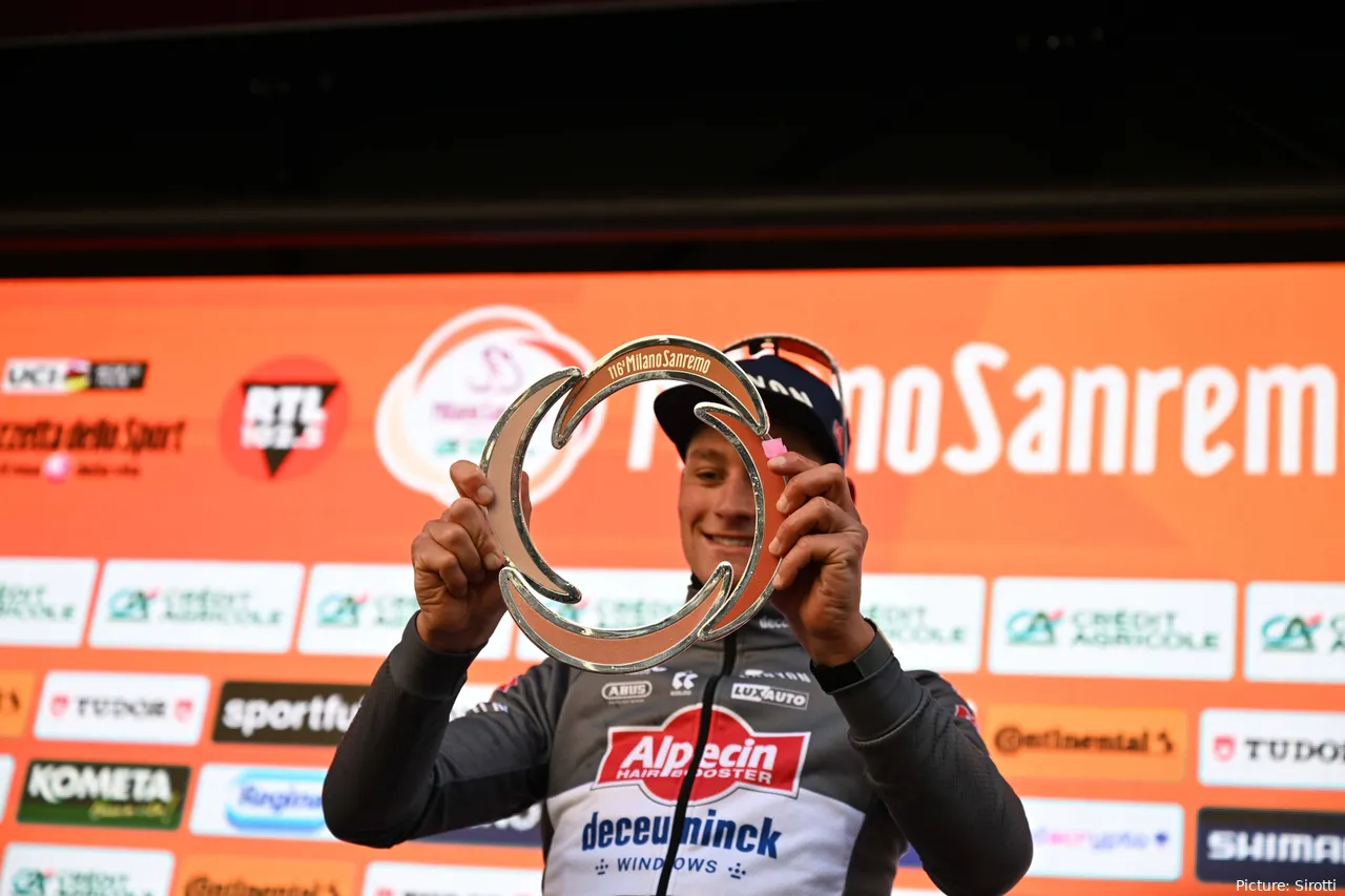 Van der Poel ha ganado la Milán-Sanremo dos veces en los últimos tres años