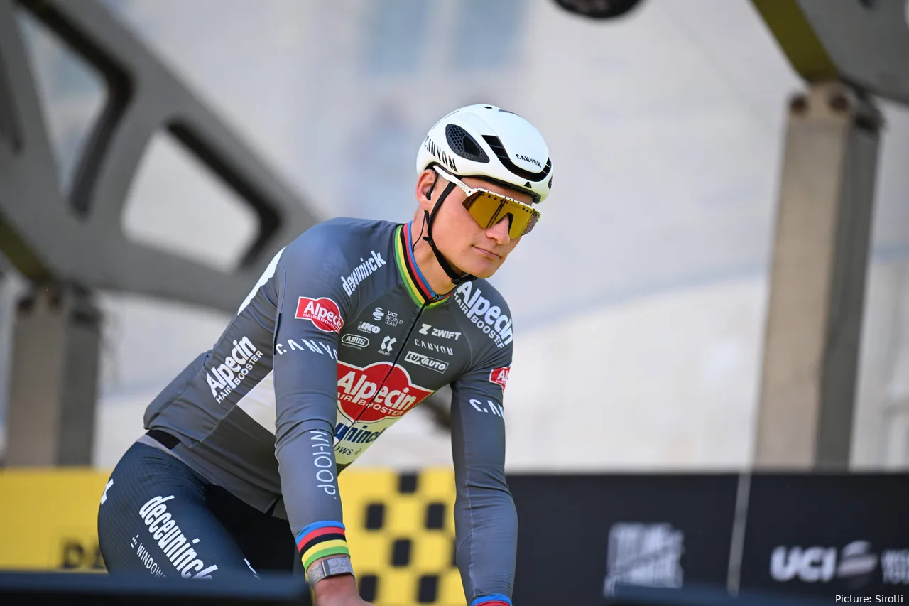 Mathieu van der Poel estará en el Tour de Francia pese a su lesión