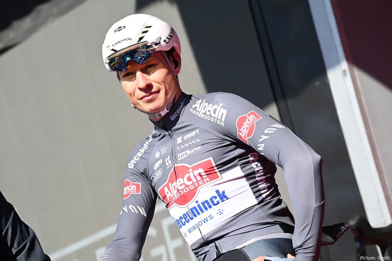 Jasper Philipsen, estrella de Alpecin en el próximo Tour de Francia.