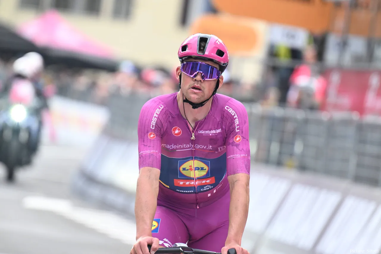 Mads Pedersen es el líder de la clasificación por puntos del Giro de Italia 2025 tras 12 etapas