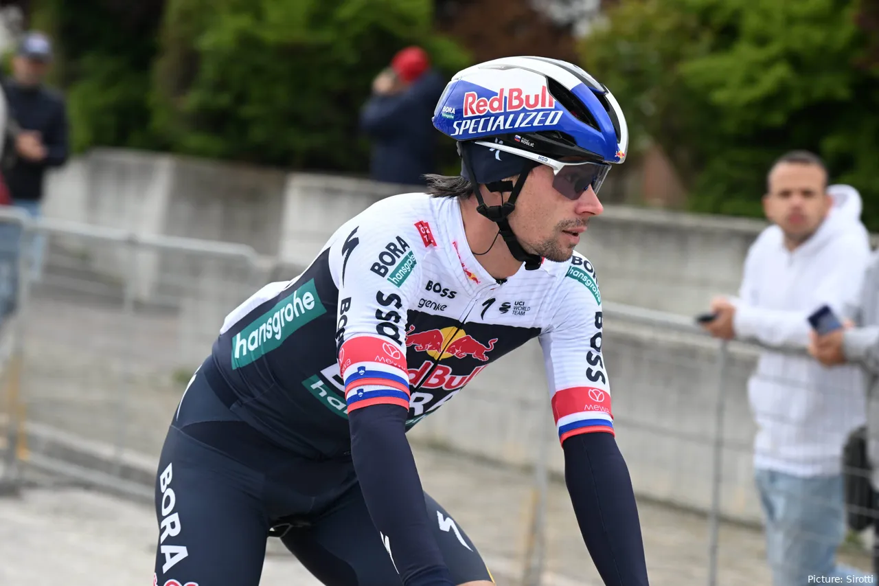 Primoz Roglic, líder de Red Bull - BORA en el Giro de Italia 2025