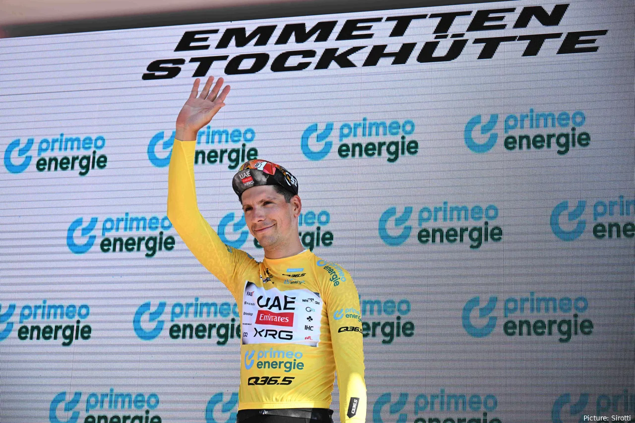 Joao Almeida, ganador de la Vuelta a Suiza 2025.