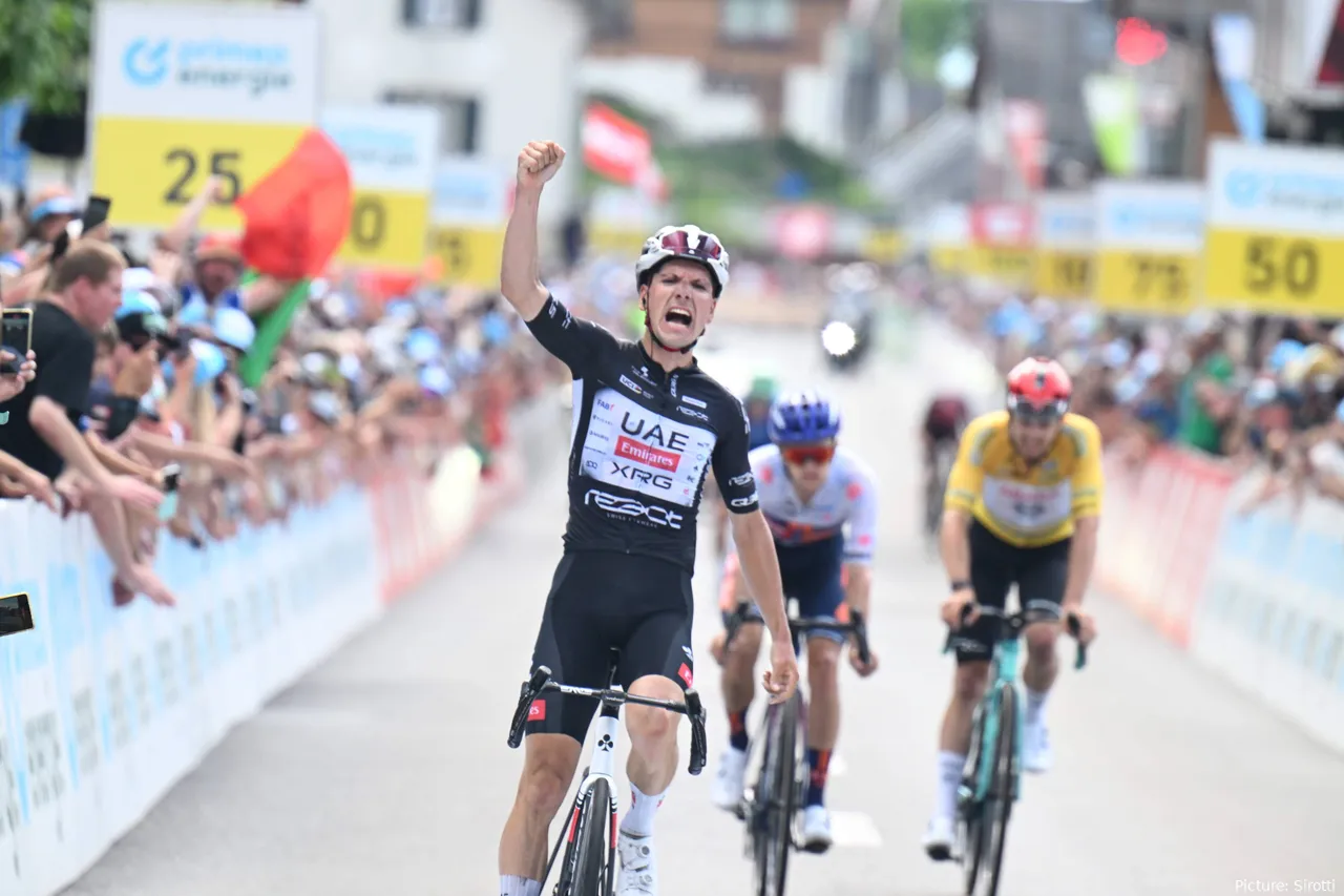 Joao Almeida viene de ganar la Vuelta a Suiza 2025