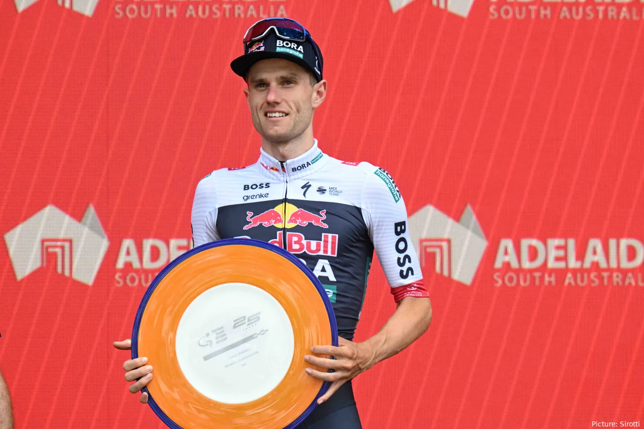 Finn Fisher-Black, estrella de Red Bull BORA.&nbsp;
