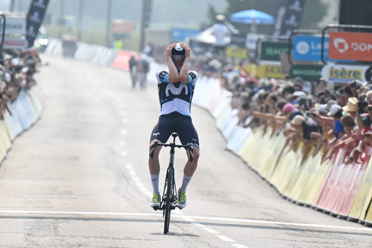 Iván Romeo viene de ganar una etapa en Dauphiné.&nbsp;