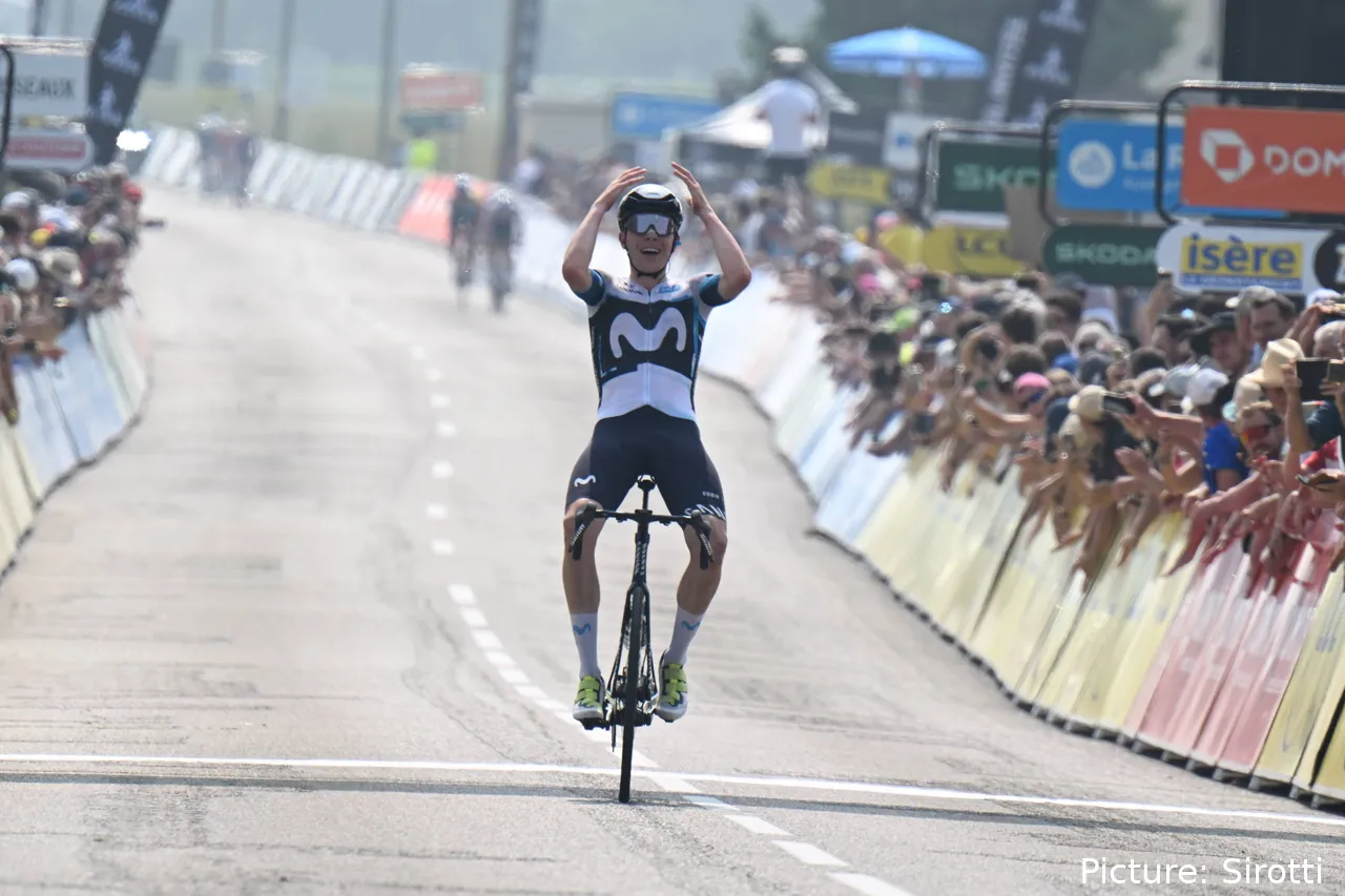 Iván Romeo quiere ganar en el Tour como lo hizo en Dauphiné.