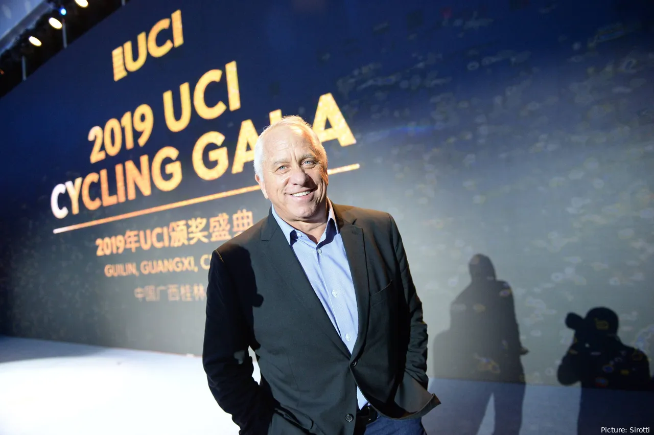 Greg LeMond, tres veces ganador del Tour de Francia, en 2019