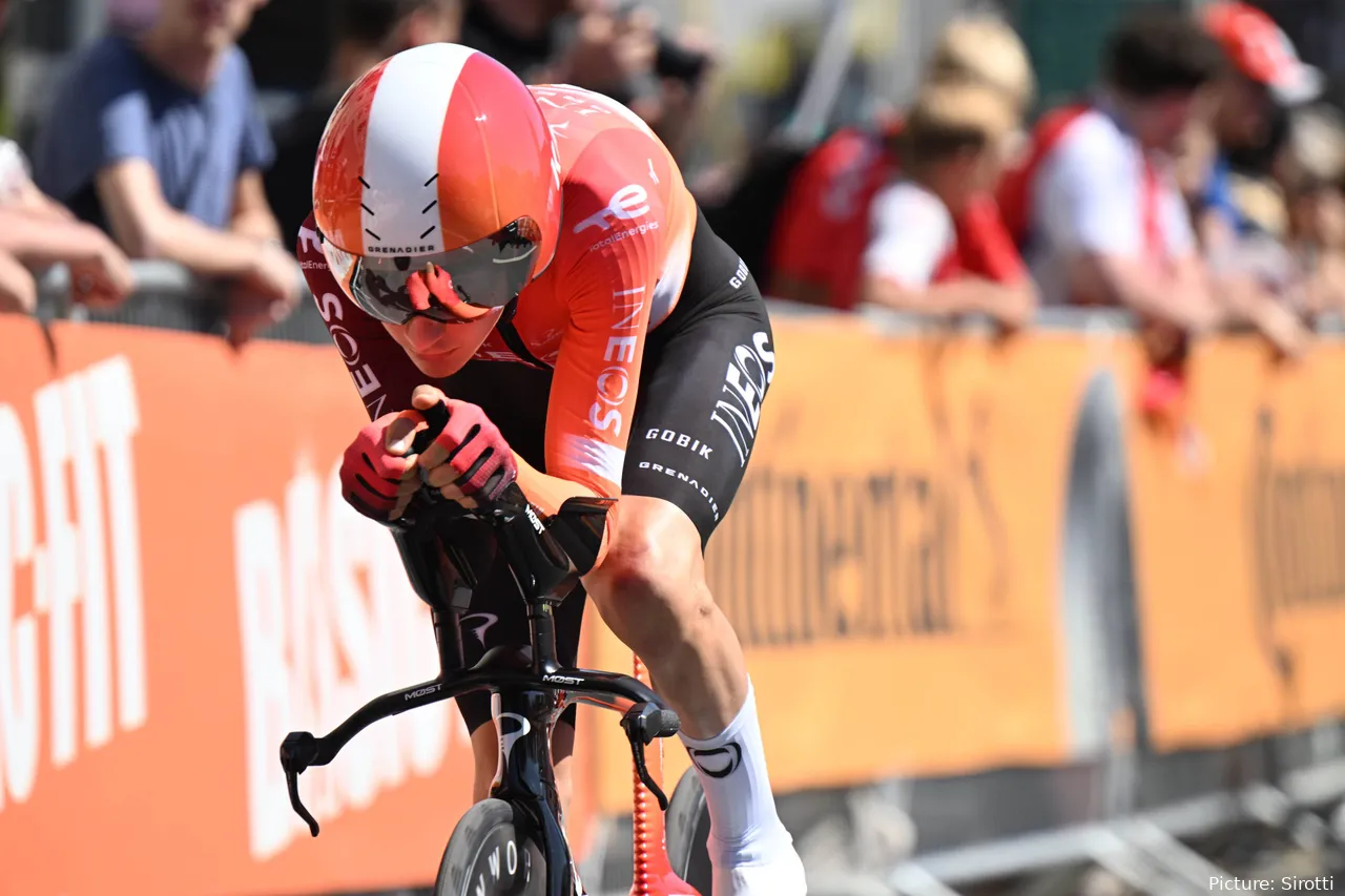 Carlos Rodríguez fue 13º en la cronoescalada de Peyragudes del Tour de Francia 2025