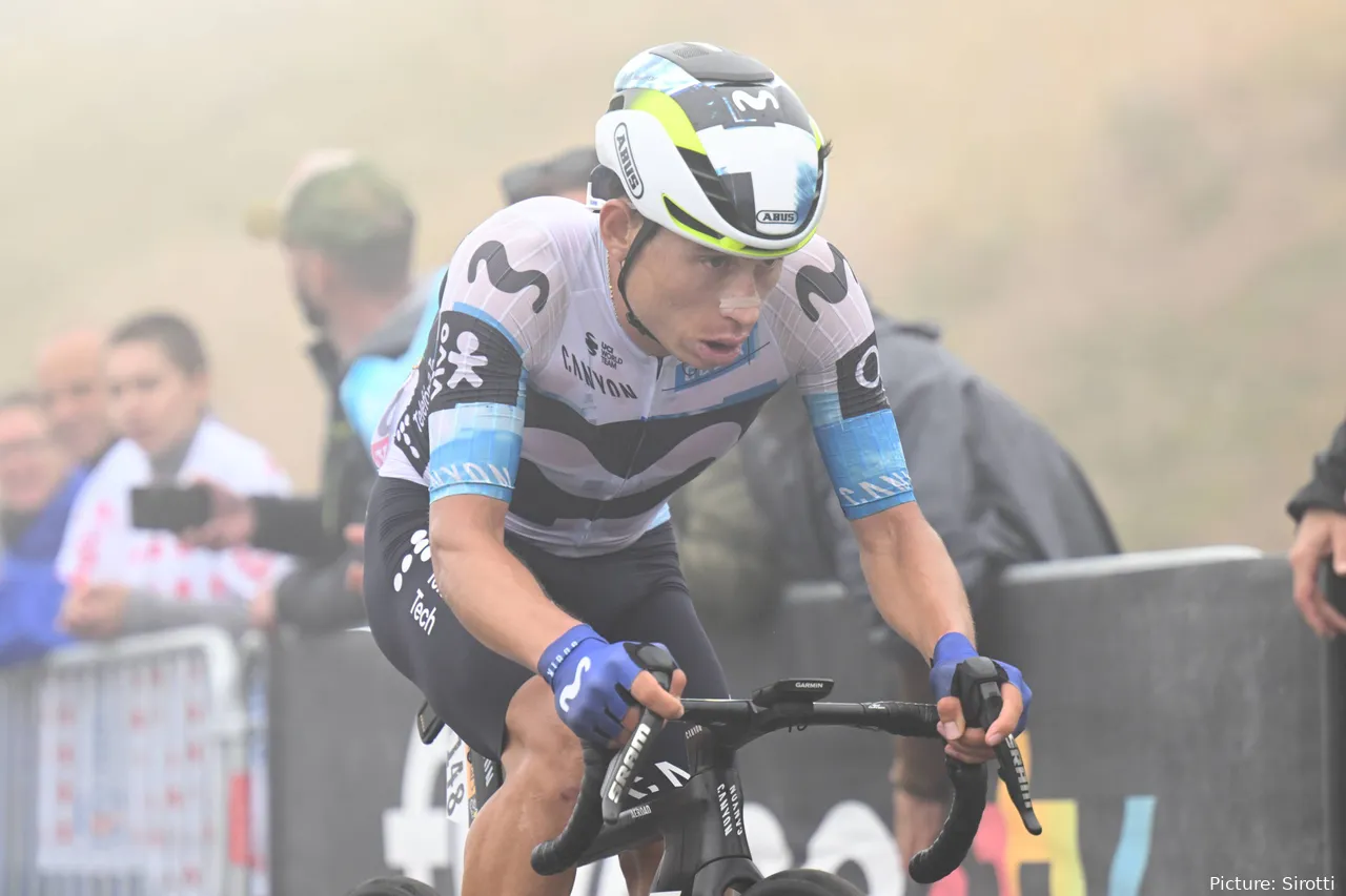 Einer Rubio está siendo el mejor escalador de Movistar en el TDF