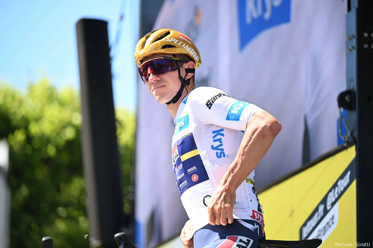 Remco Evenepoel es 2º en la clasificación general del Tour de Francia 2025 tras 7 etapas