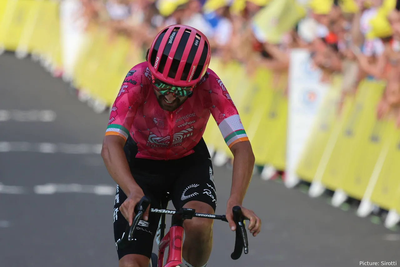 Healy, nuevo maillot amarillo.&nbsp;