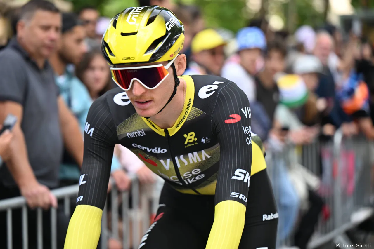 Matteo Jorgenson terminó 11º en la contrarreloj de la quinta etapa del Tour de Francia 2025