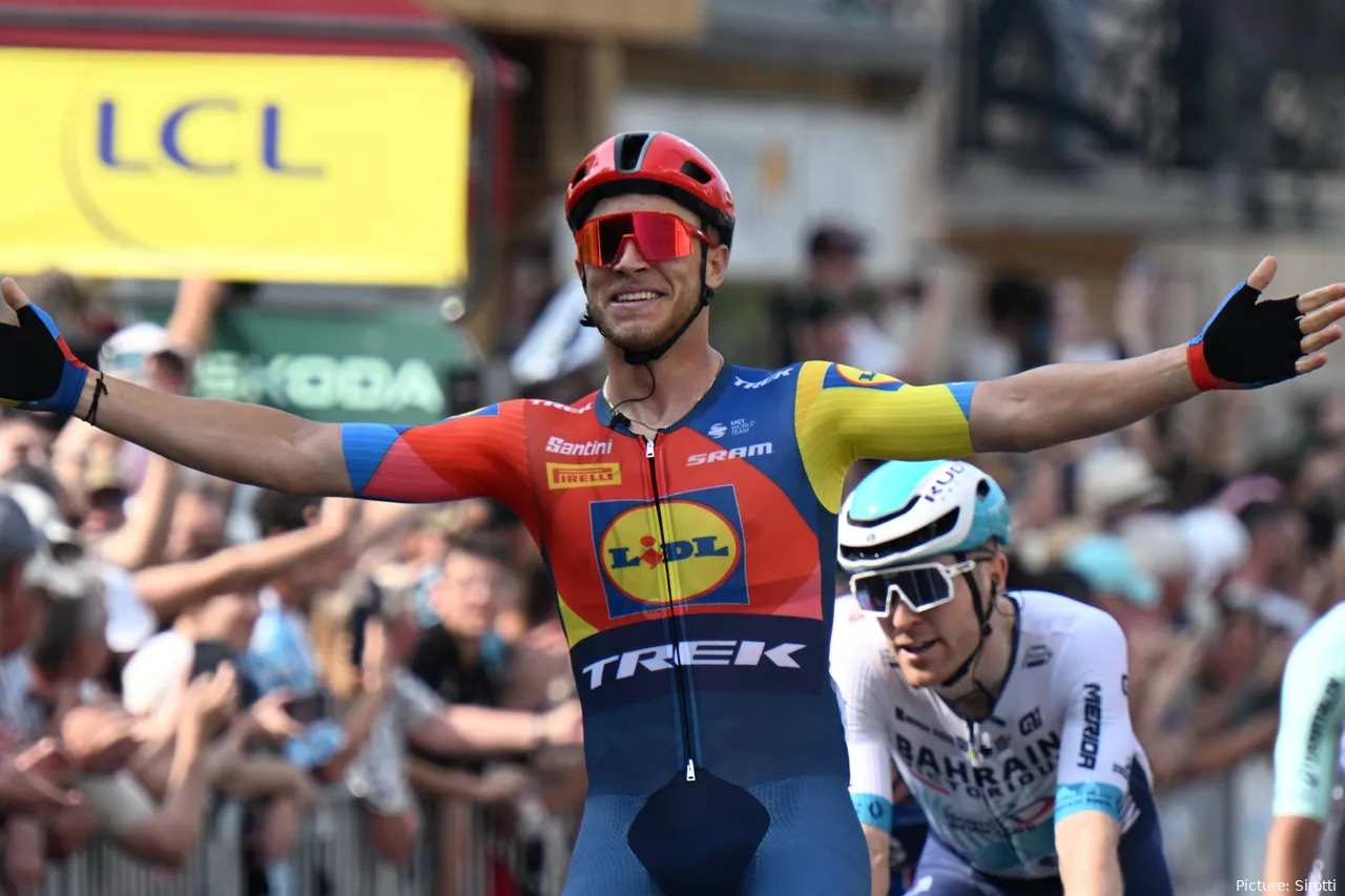 Jonathan Milan, sprinter de Lidl-Trek.