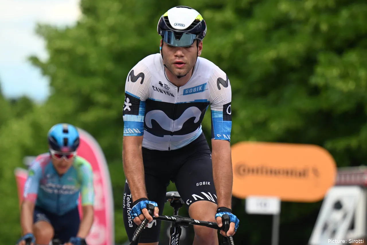 Lorenzo Milesi se ha convertido en uno de los pilares de Movistar Team