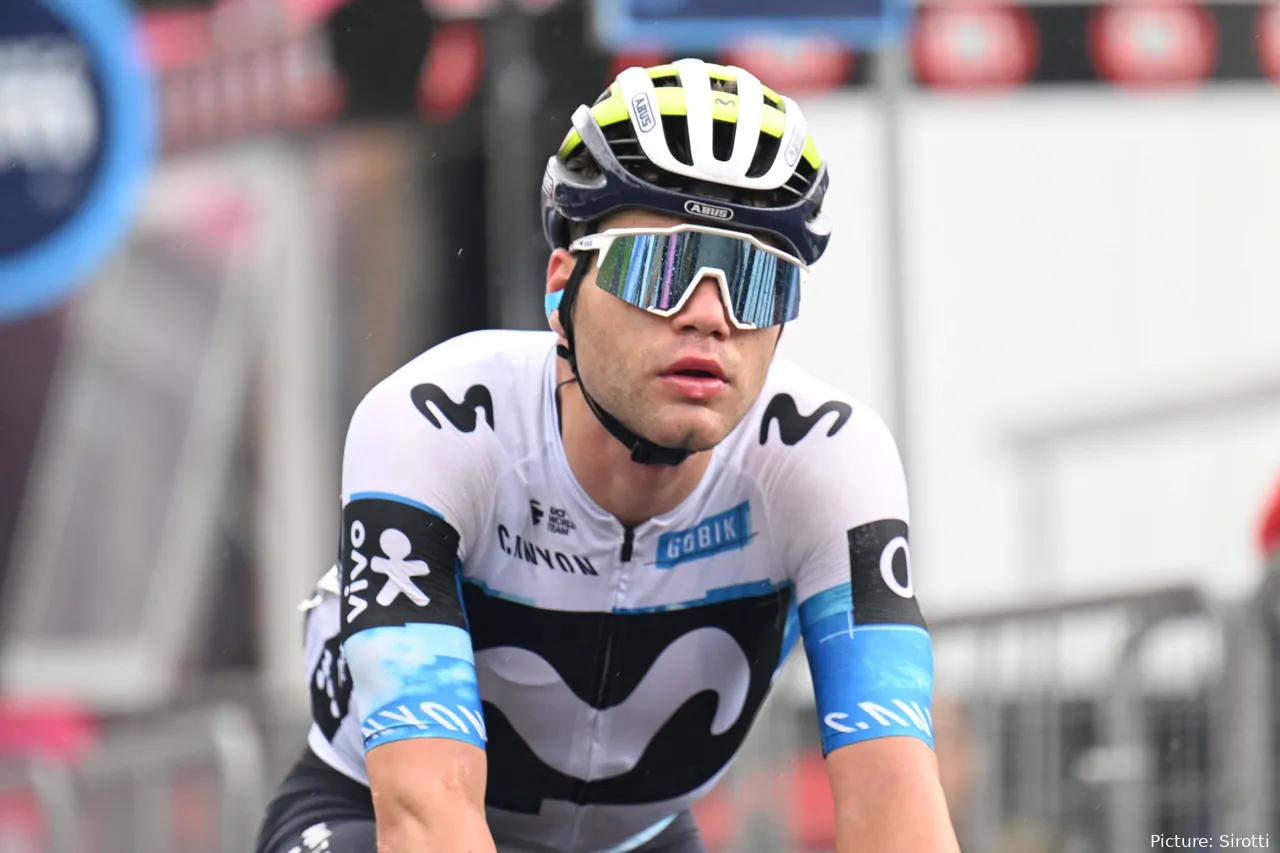 Lorenzo Milesi, lo único rescatable de la pesadilla de Movistar Team