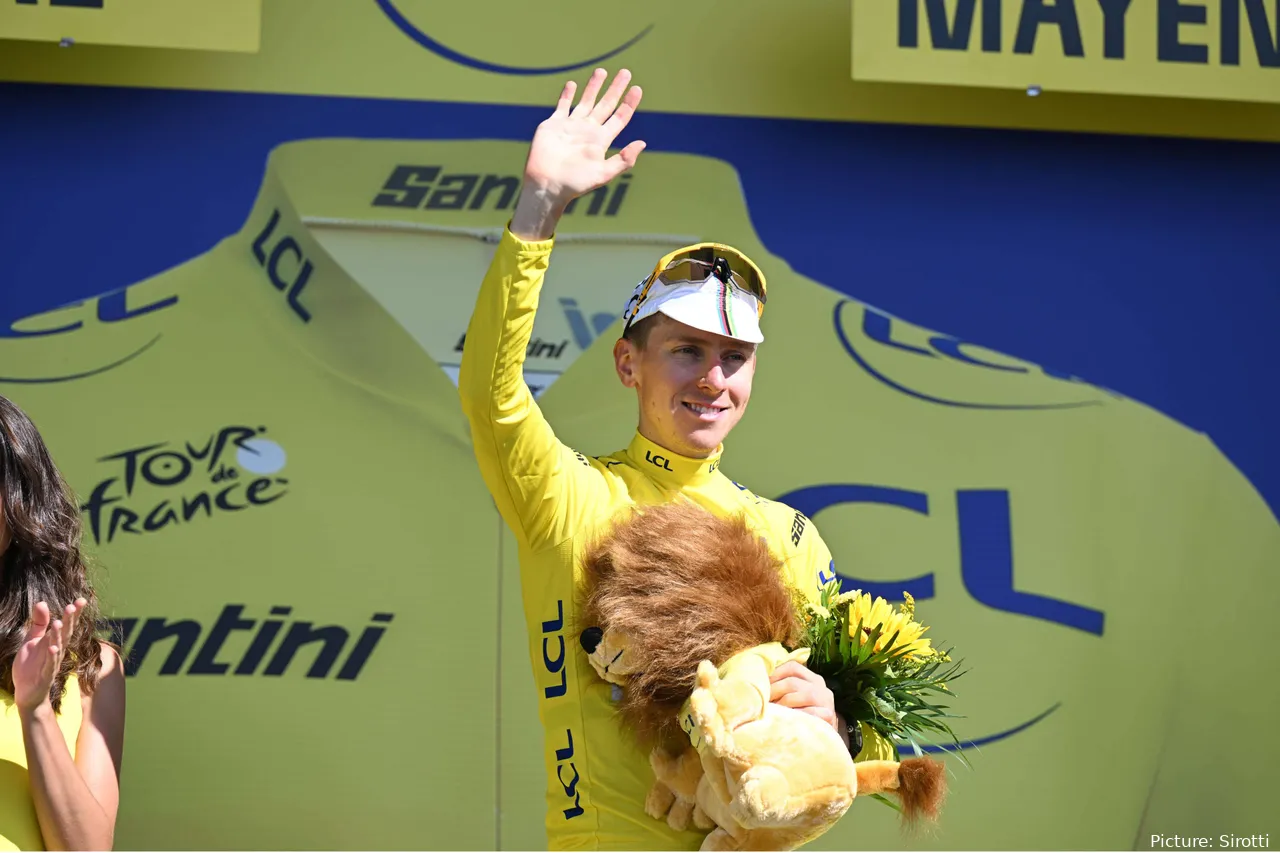 Pogacar dejó muy encarrilado el TDF en Hautacam