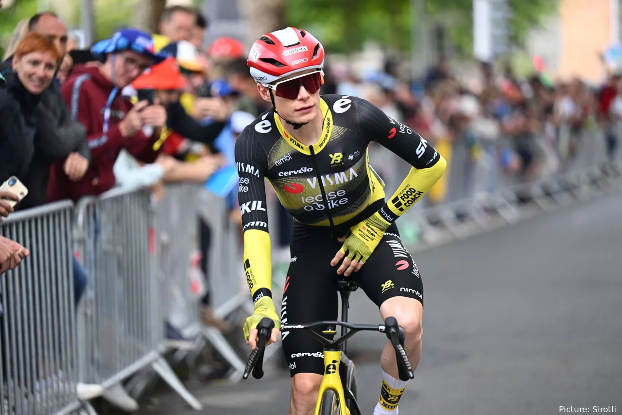 Jonas Vingegaard es 5º de la clasificación general del Tour de Francia 2025 tras la 6ª etapa