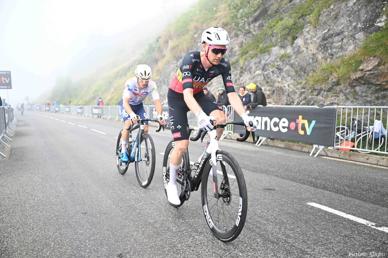Tim Wellens, ganador de la 15ª etapa del Tour de Francia 2025