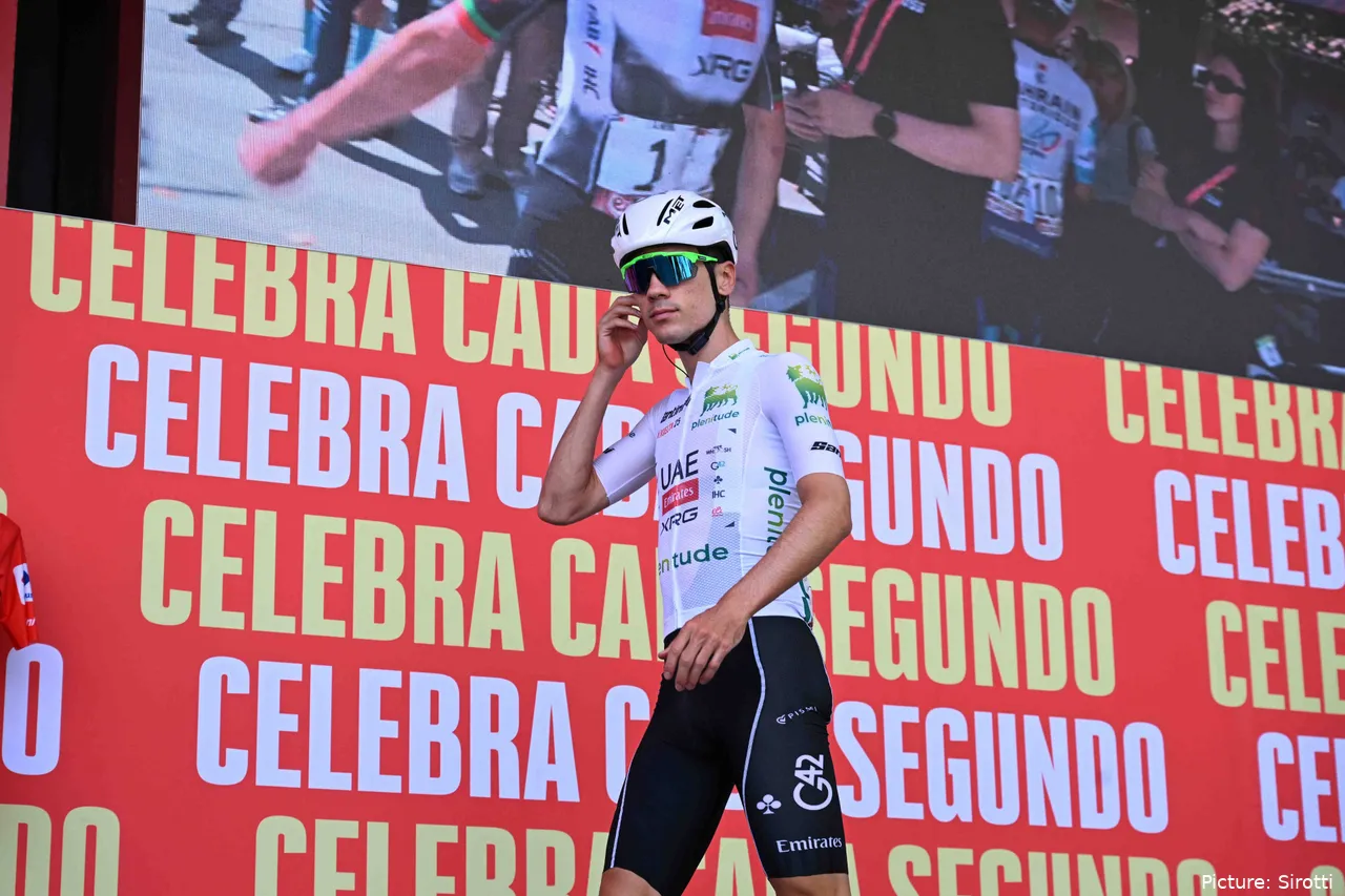 Juan Ayuso se mantiene en el Top 10 de la Vuelta a España tras 3 etapas