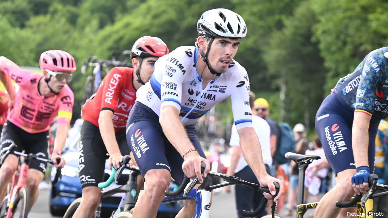 Christophe Laporte volvía a la competición tras ganar la Paris - Tours Elite 2024 hace más de 10 meses
