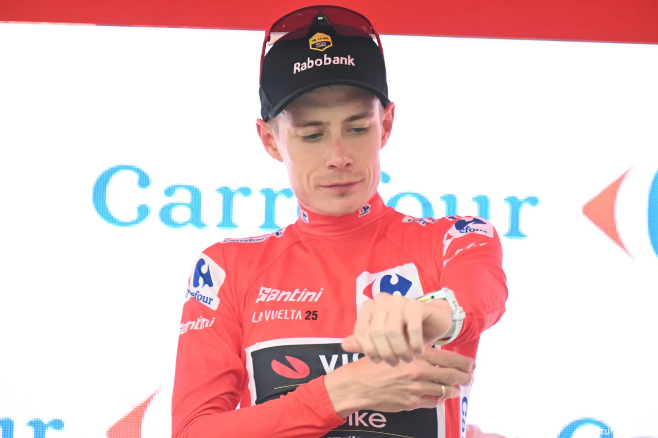 Jonas Vingegaard vuelve a liderar la Vuelta a España. @Sirotti