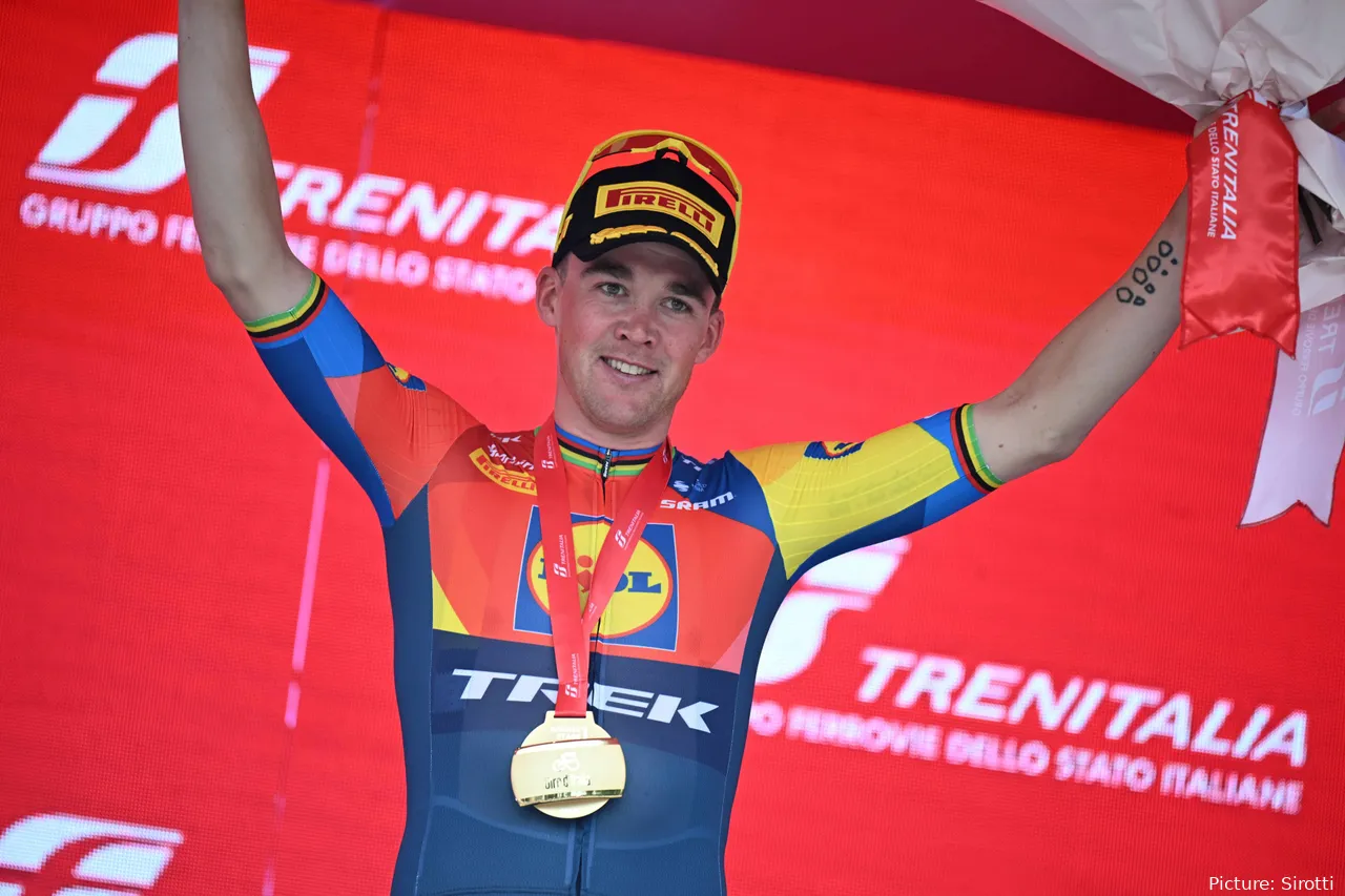 Mads Pedersen se llevó la 1ª etapa de la Vuelta a Dinamarca 2025