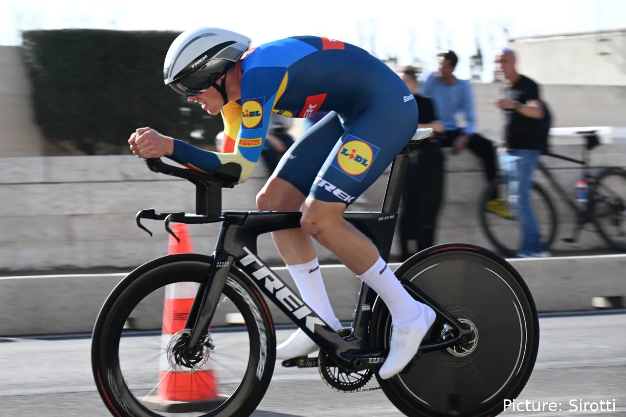 Jakob Söderqvist, ganador de la contrarreloj de la Vuelta a Dinamarca 2025