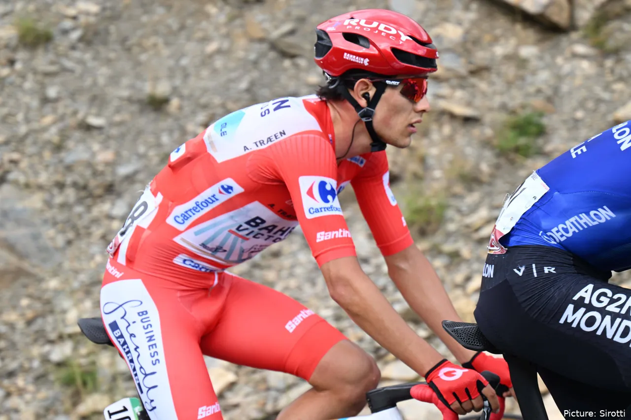 Torstein Traeen sigue líder de la Vuelta a España 2025 tras 9 etapas