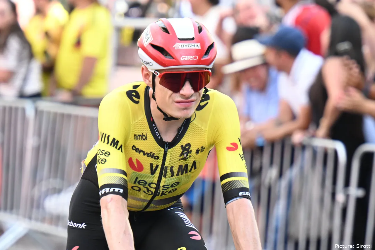 Jonas Vingegaard va a lo suyo en la Vuelta a España 2025.&nbsp;