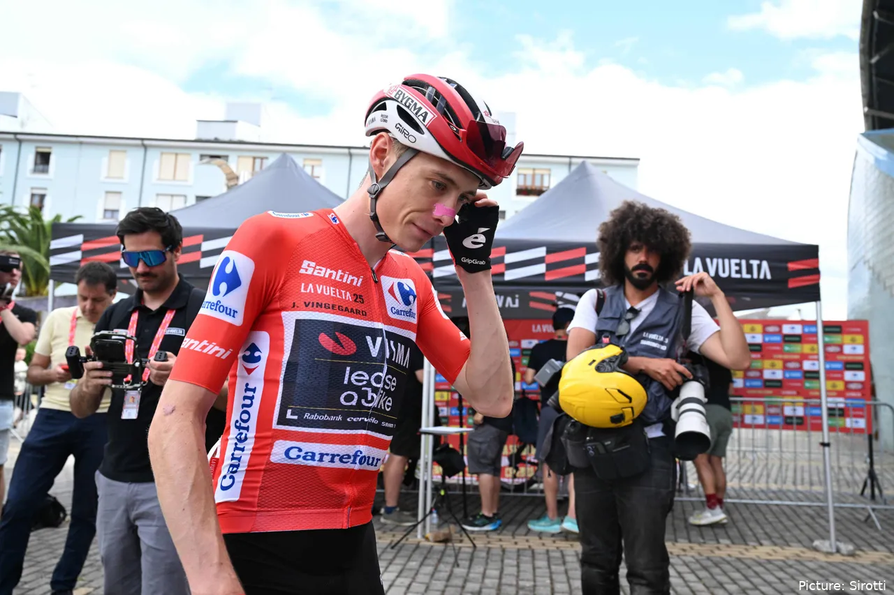 Vingegaard llega líder a la crono de Valladolid de la Vuelta a España