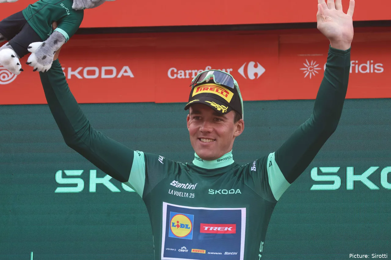 Mads Pedersen ha ganado la etapa 15 de la Vuelta a España 2025 y es el líder de la clasificación por puntos