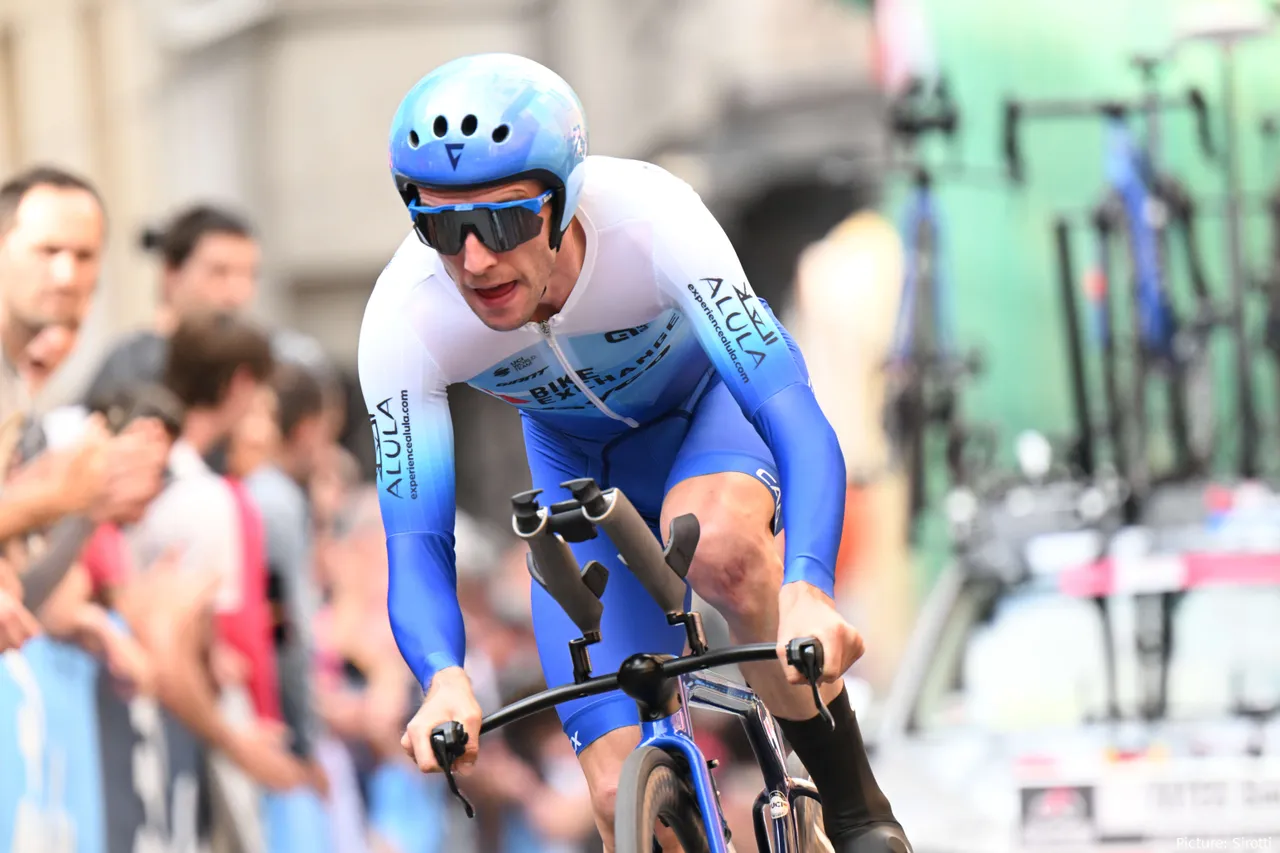 The Briton rode a&nbsp;£2,750 skinsuit in pursuit of every single second at yesterday's time-trial