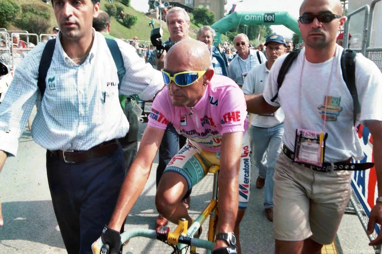 Antes de Pogacar, Marco Pantani fora o último homem a conquistar a dobradinha Giro-Tour (em 1998)