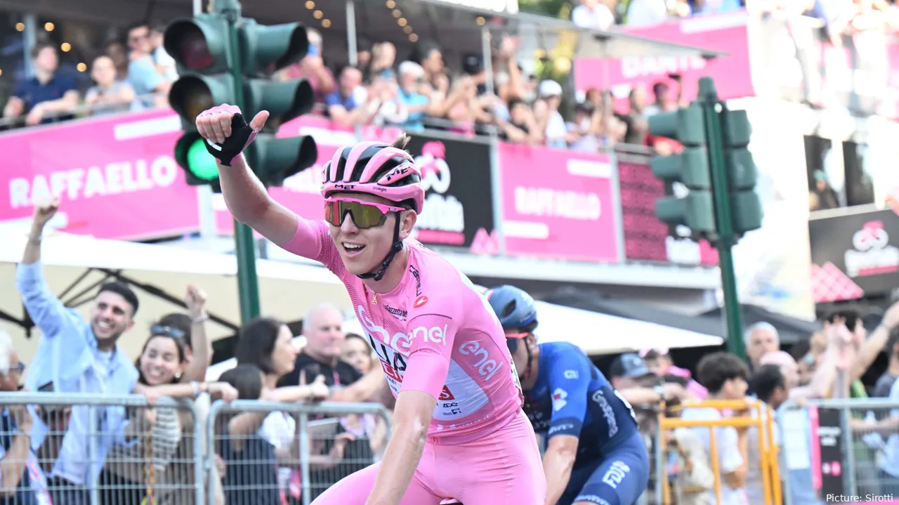 Tadej Pogacar has dominated the 2024 Giro d'Italia. @Sirotti
