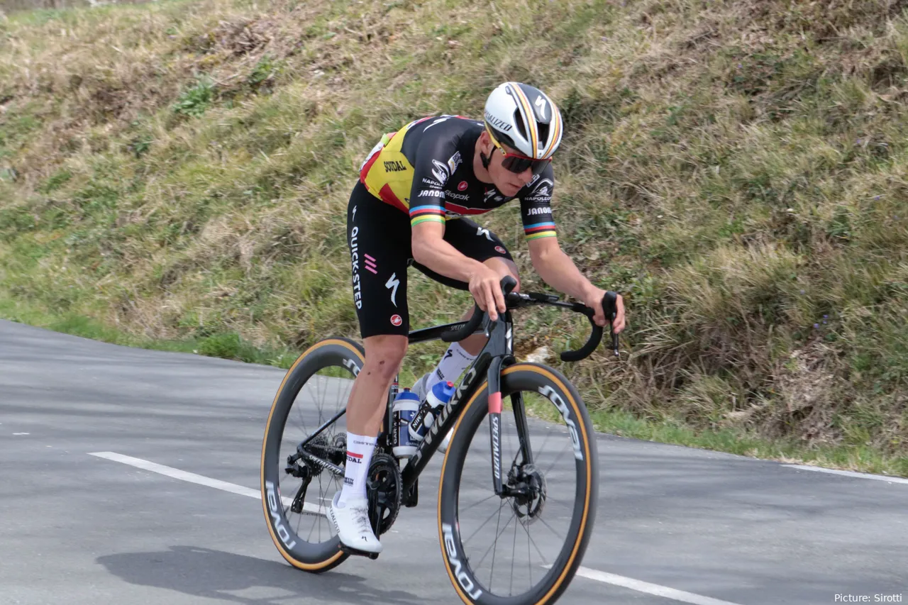 Remco Evenepoel fez a sua ultima corrida antes do Tour na Dauphiné