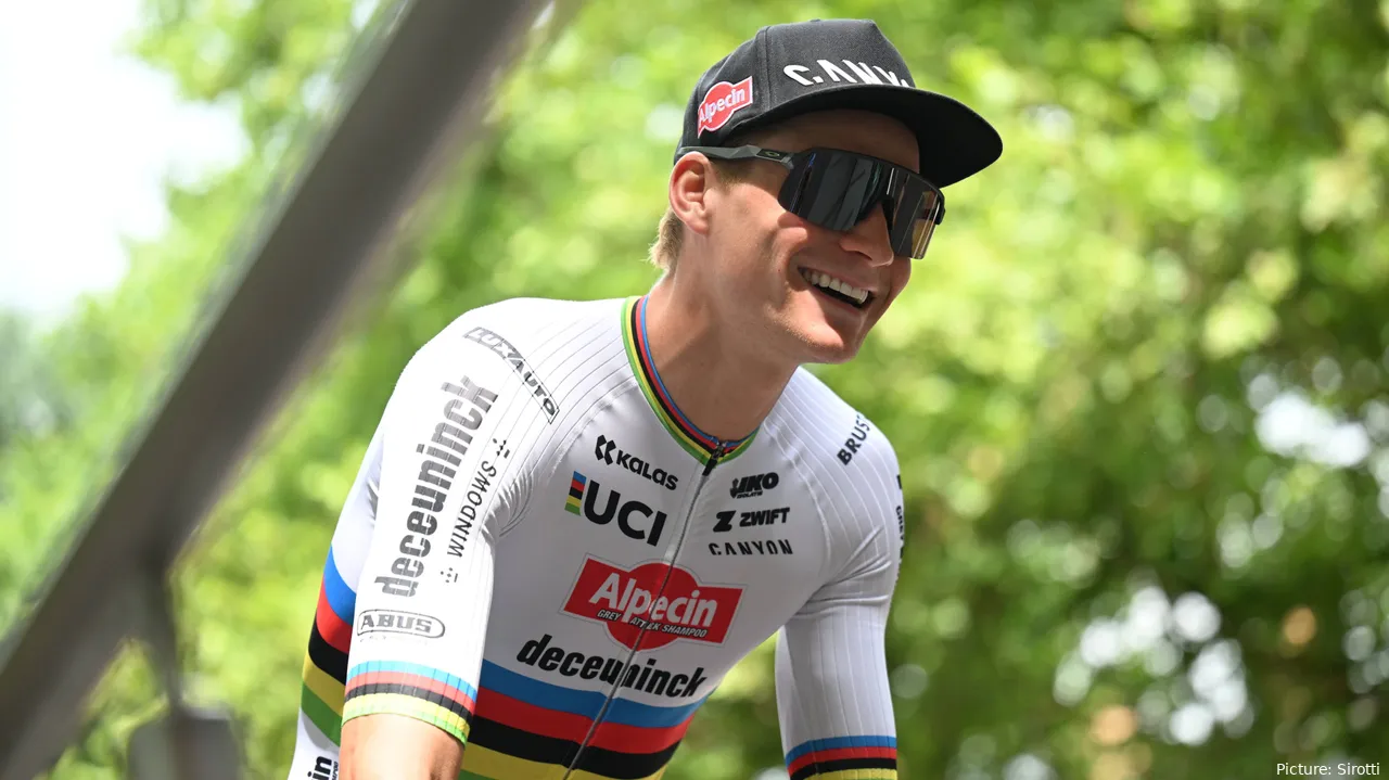 Mathieu van der Poel continua a sua preparação para defender a camisola Arco Íris em Zurique