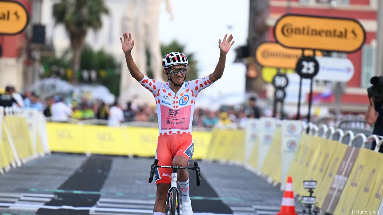 Richard Carapaz na Volta a França de 2024