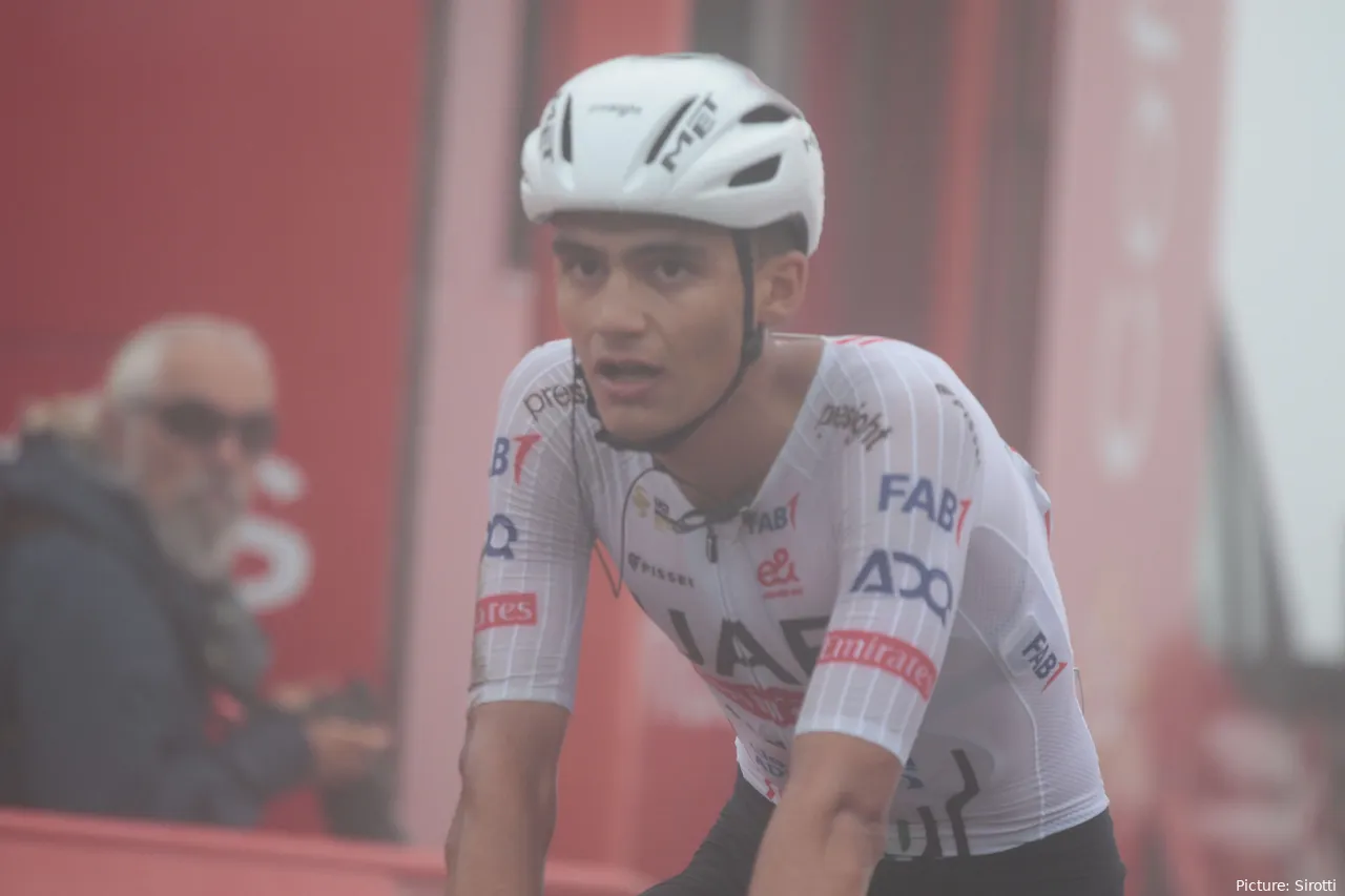 A Vuelta foi a primeira grande volta da carreira do mexicano, em 2024