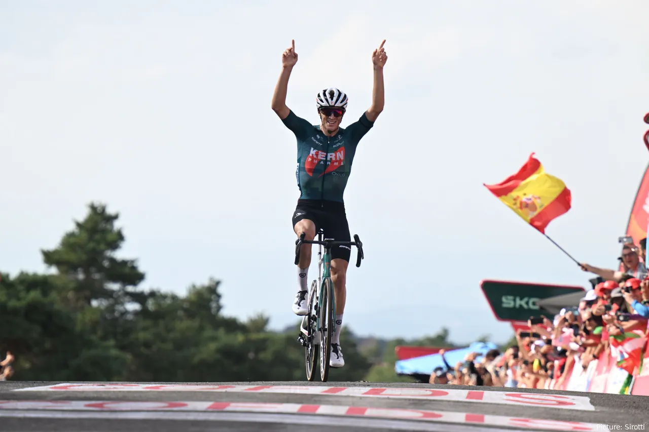 Pablo Castrillo já ganhou 2 etapas da Vuelta. Pode chegar à terceira, esta sexta-feira