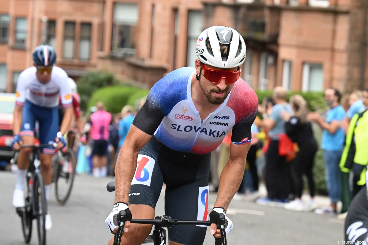 Riders would actively race against Peter Sagan
