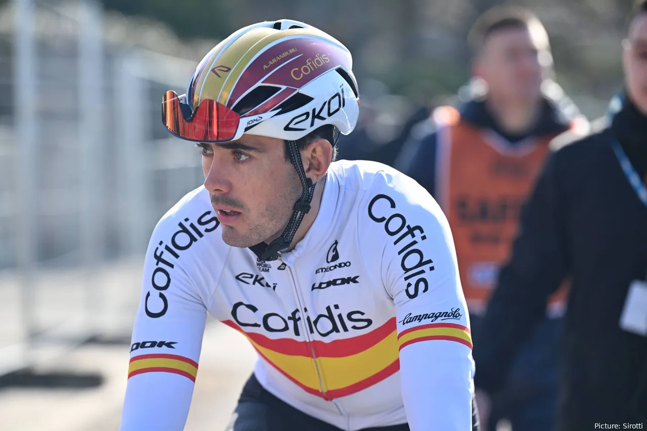 Alex Aranburu, with Cofidis;