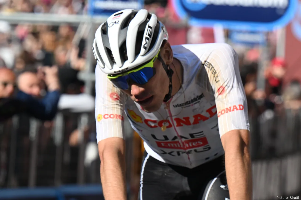 Juan Ayuso is 2nd overall in the Giro d'Italia behind Isaac del Toro