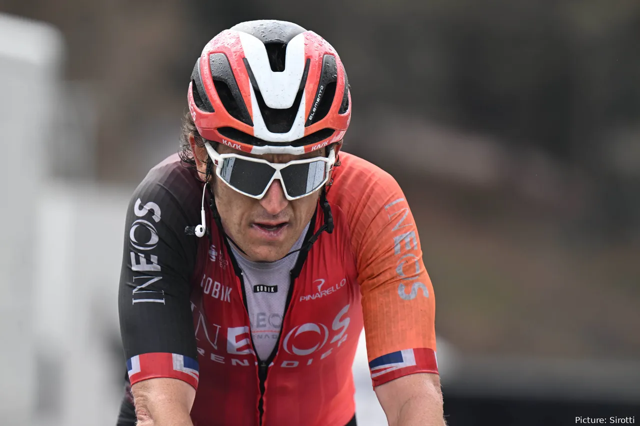 Geraint Thomas fará a sua 22ª grande volta da carreira