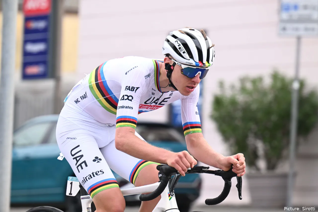 Tadej Pogacar hat Milano-Sanremo noch nicht erobert