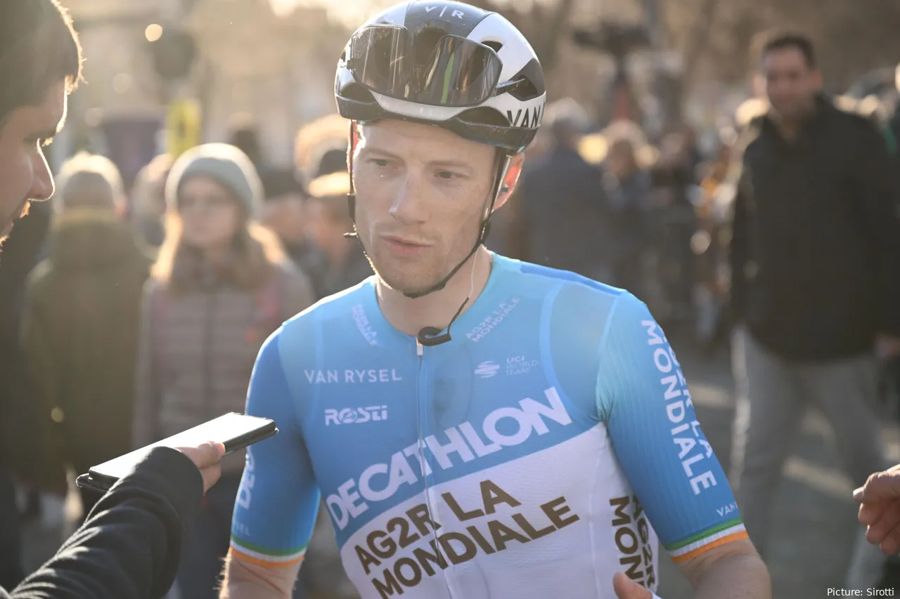 Sam Bennetts periode bij Decathlon AG2R La Mondiale begon verkeerd, maar heeft in mei een scherpe wending genomen. @Sirotti