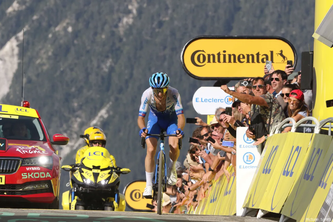 Simon Yates eindigde als vierde in de Tour de France van 2024.