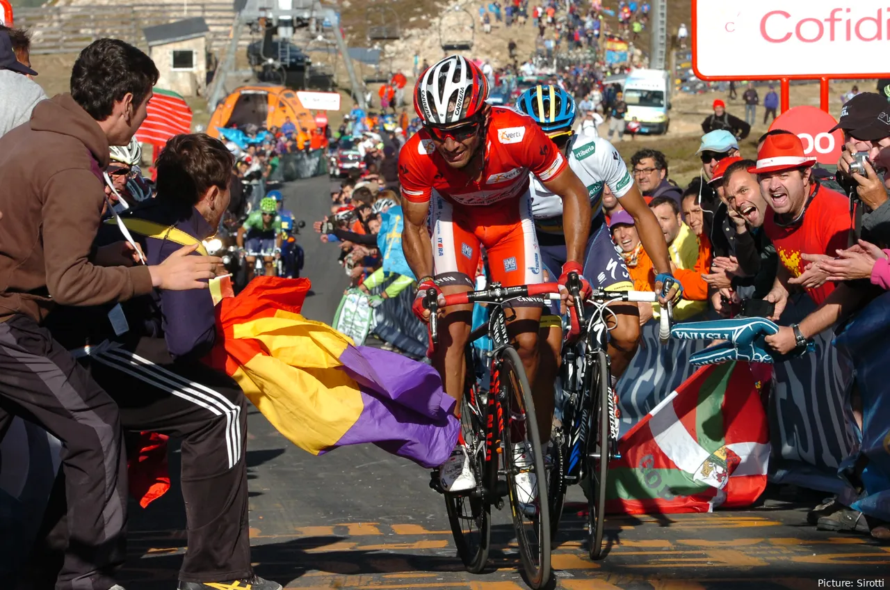 'Purito' droeg de rode trui 19 dagen in zijn carrière zonder de Vuelta ooit te winnen (beste resultaat was de tweede plaats in 2015).